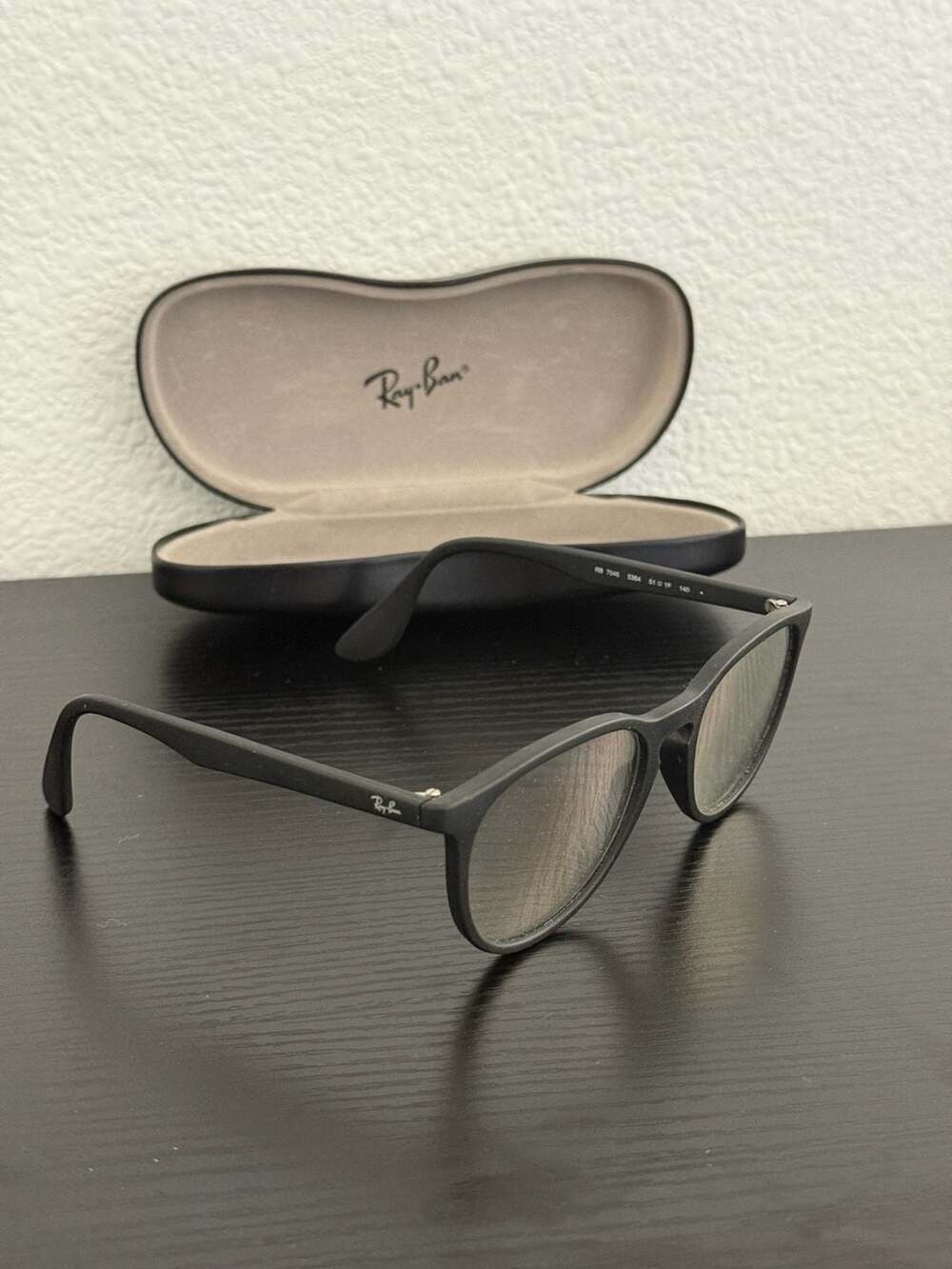Ray-Ban Erika Optical RB7046 5364 Matte Black Eyeglasses